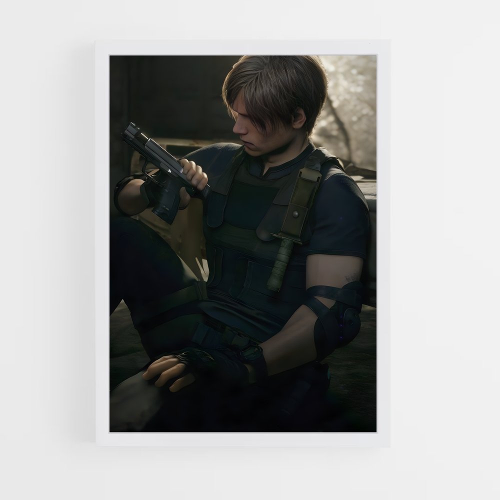 Poster Survivant de Raccoon City – affiche Resident Evil (vue 3)